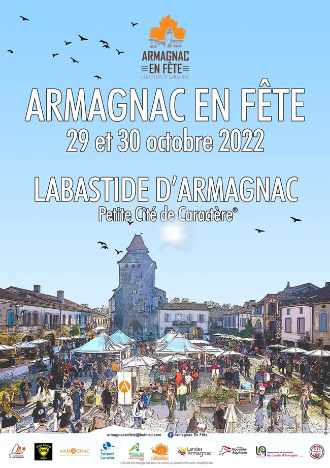 Les 29 & 30 octobre 2022 Armagnac en Fête Sites Remarquables du Goût